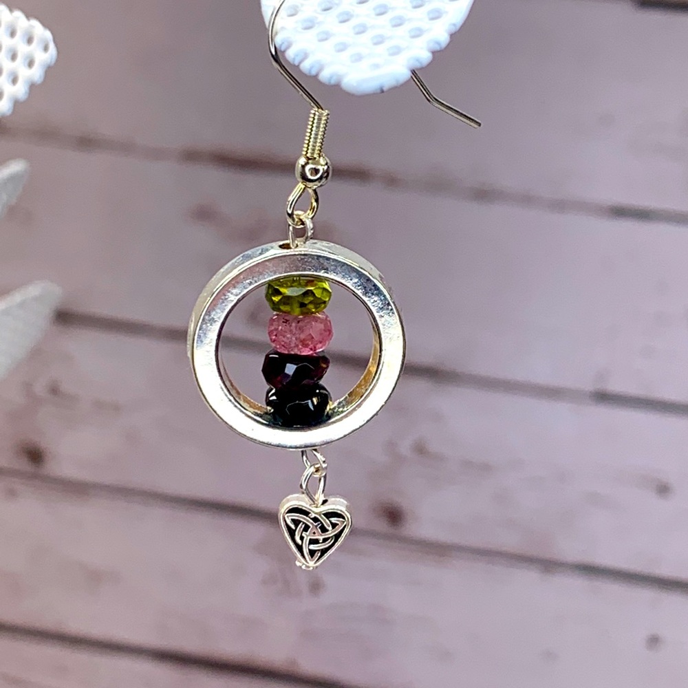 Tourmaline Earrings - Picture 2 of 2